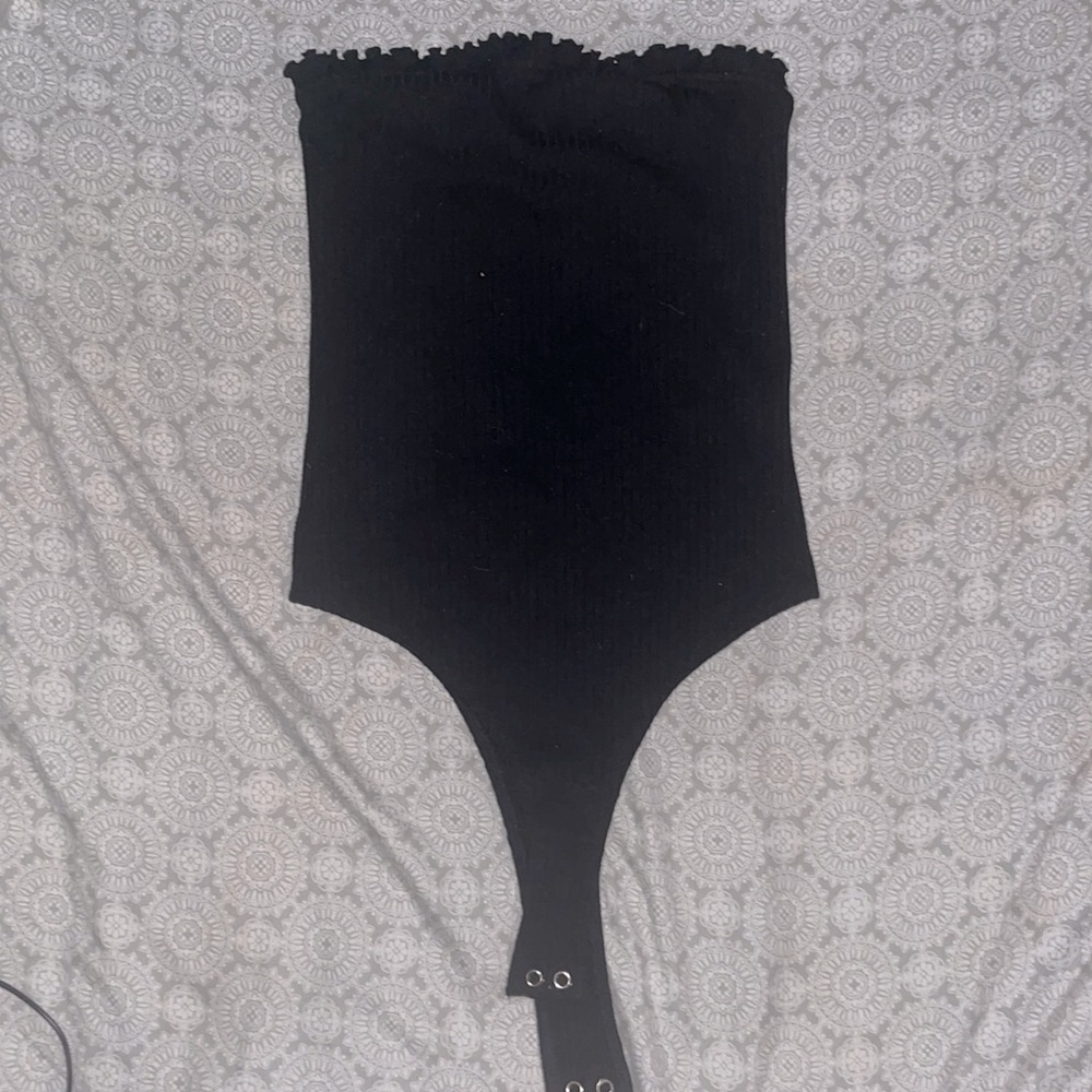 forever 21 strapless body suit!!